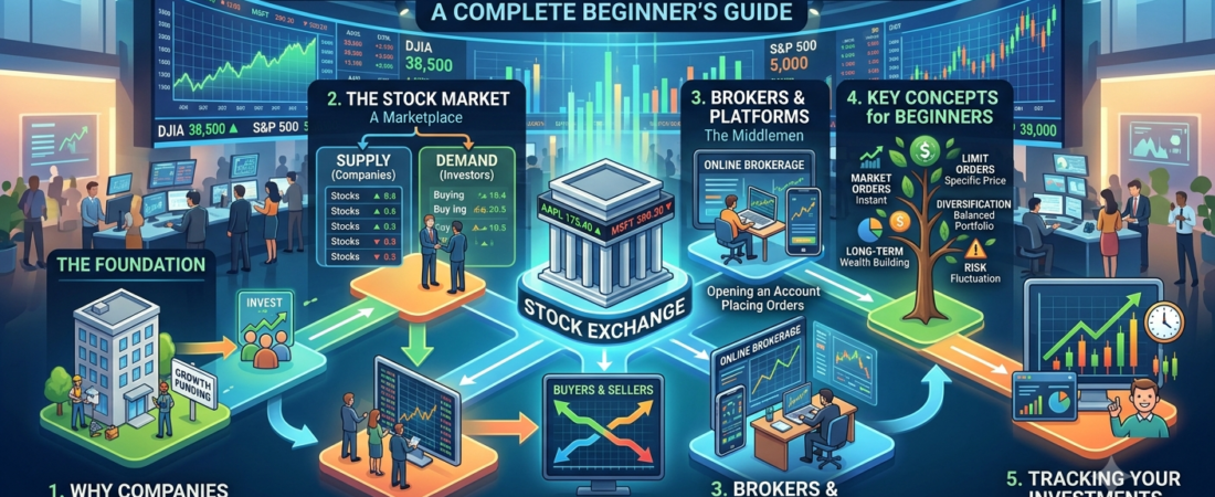 How the Stock Market Works? A complete beginner’s guide…1