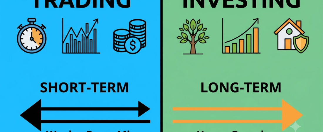 Trading vs Investing: What is the Brutal ruth about making Money?